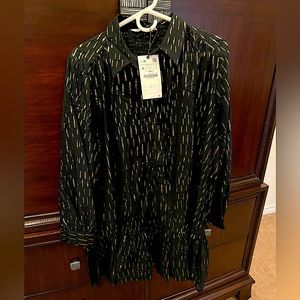 Zara Metallic Dress